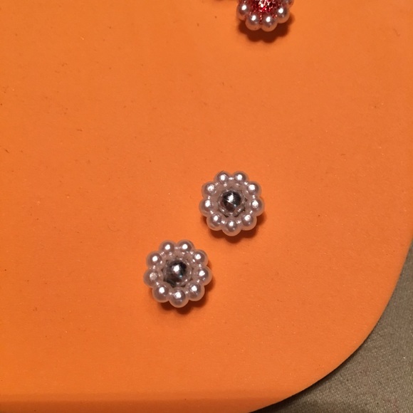 Flower earrings small new - Picture 5 of 5